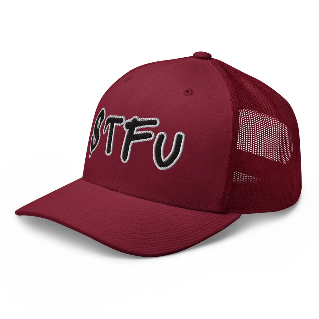 Hats  Snapback Custom Trucker Hats STFU NSFW Cap for Men & Women Infidel Collective