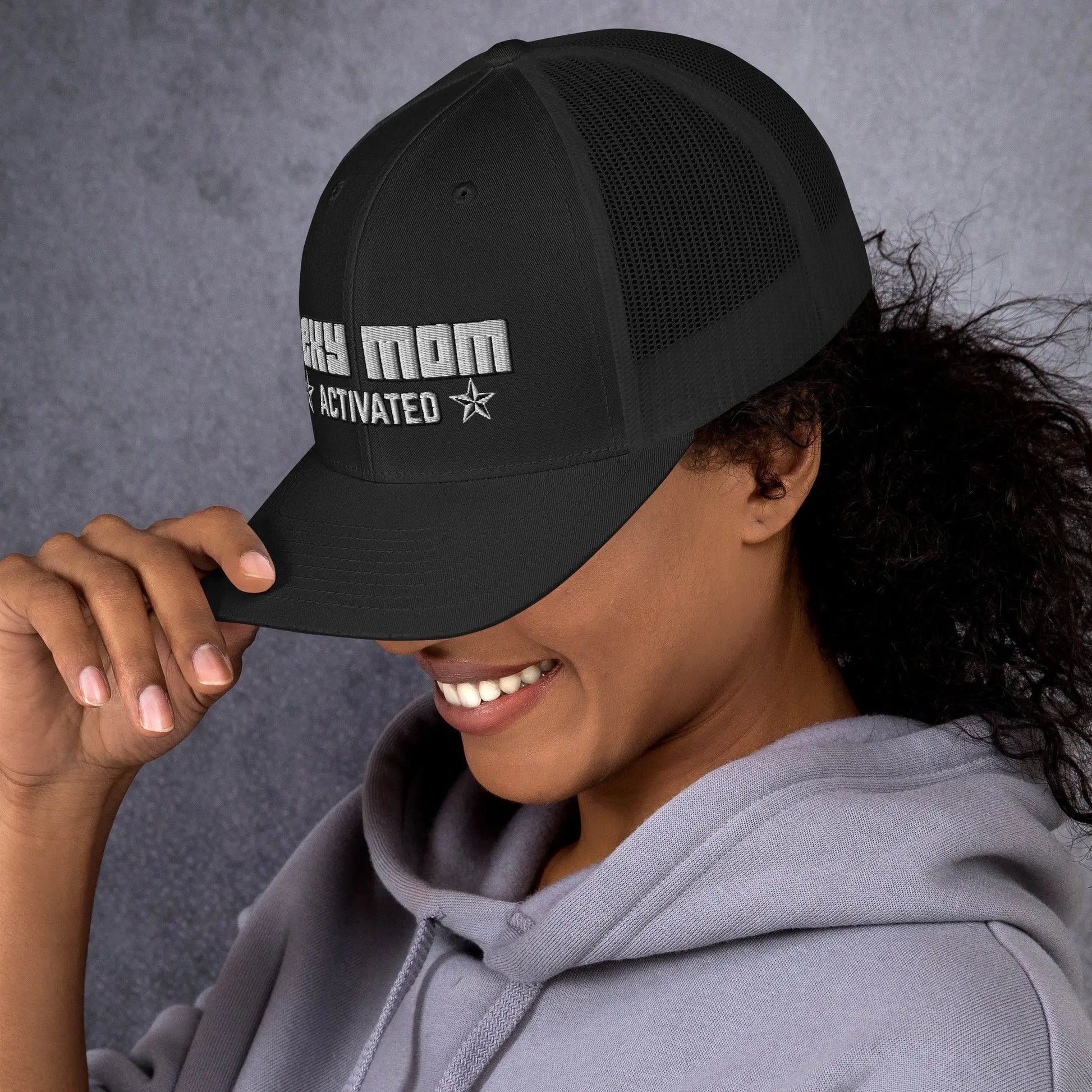 Hats  Snapback Custom Trucker Hats Sexy Mom Activated Cap for Women Infidel Collective