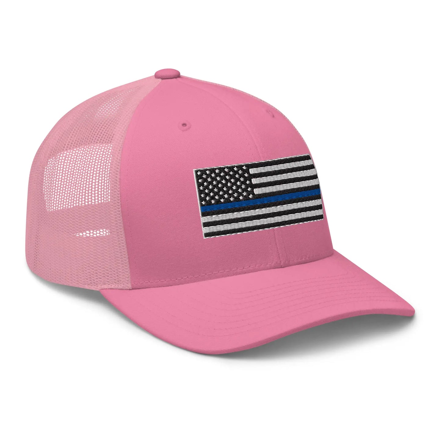Hats  Snapback Custom Trucker Hats Thin Blue Line Flag Cool Patriotic Cap Infidel Collective