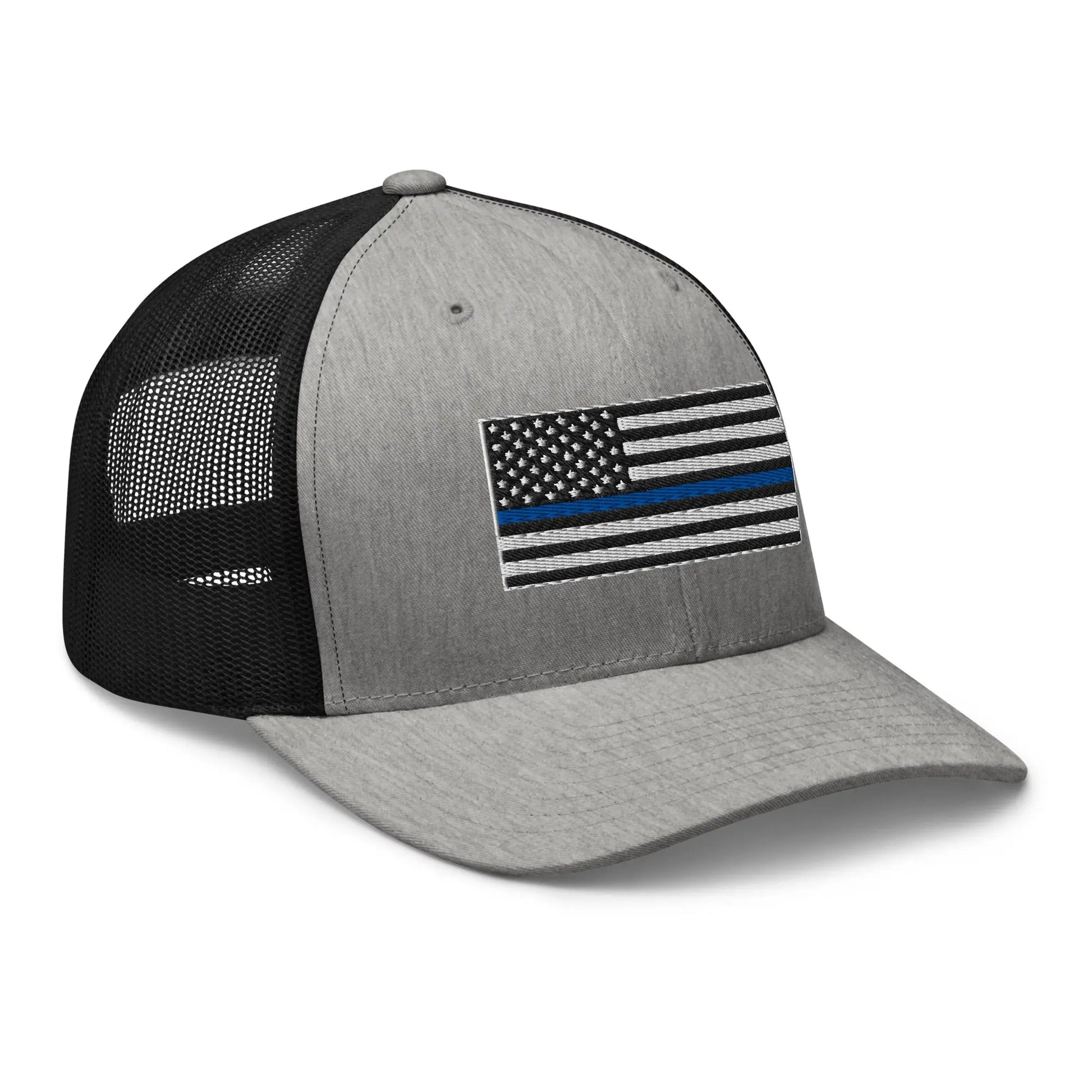 Hats  Snapback Custom Trucker Hats Thin Blue Line Flag Cool Patriotic Cap Infidel Collective