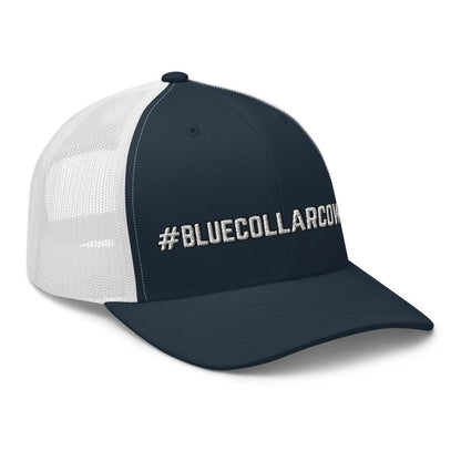 Hats  Snapback Custom Trucker Hats #BLUECOLLARCOWBOY Cool Western Cap Infidel Collective