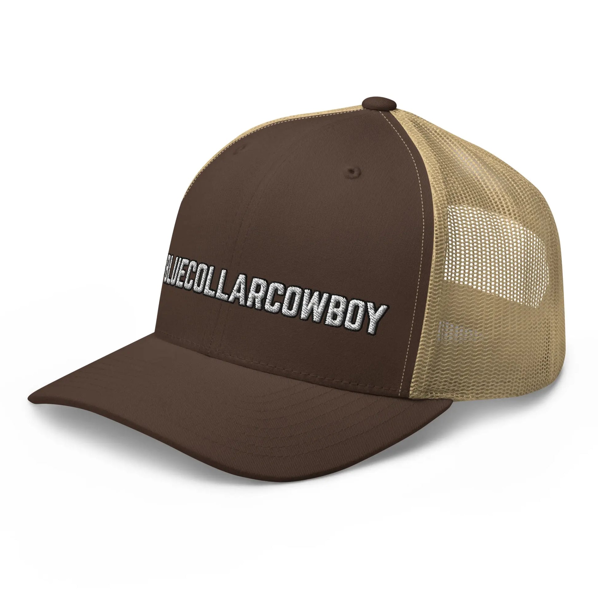 Hats  Snapback Custom Trucker Hats #BLUECOLLARCOWBOY Cool Western Cap Infidel Collective