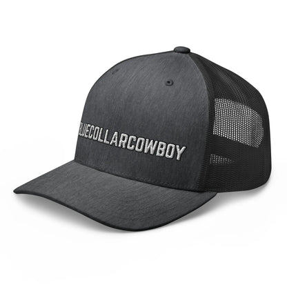 Hats  Snapback Custom Trucker Hats #BLUECOLLARCOWBOY Cool Western Cap Infidel Collective