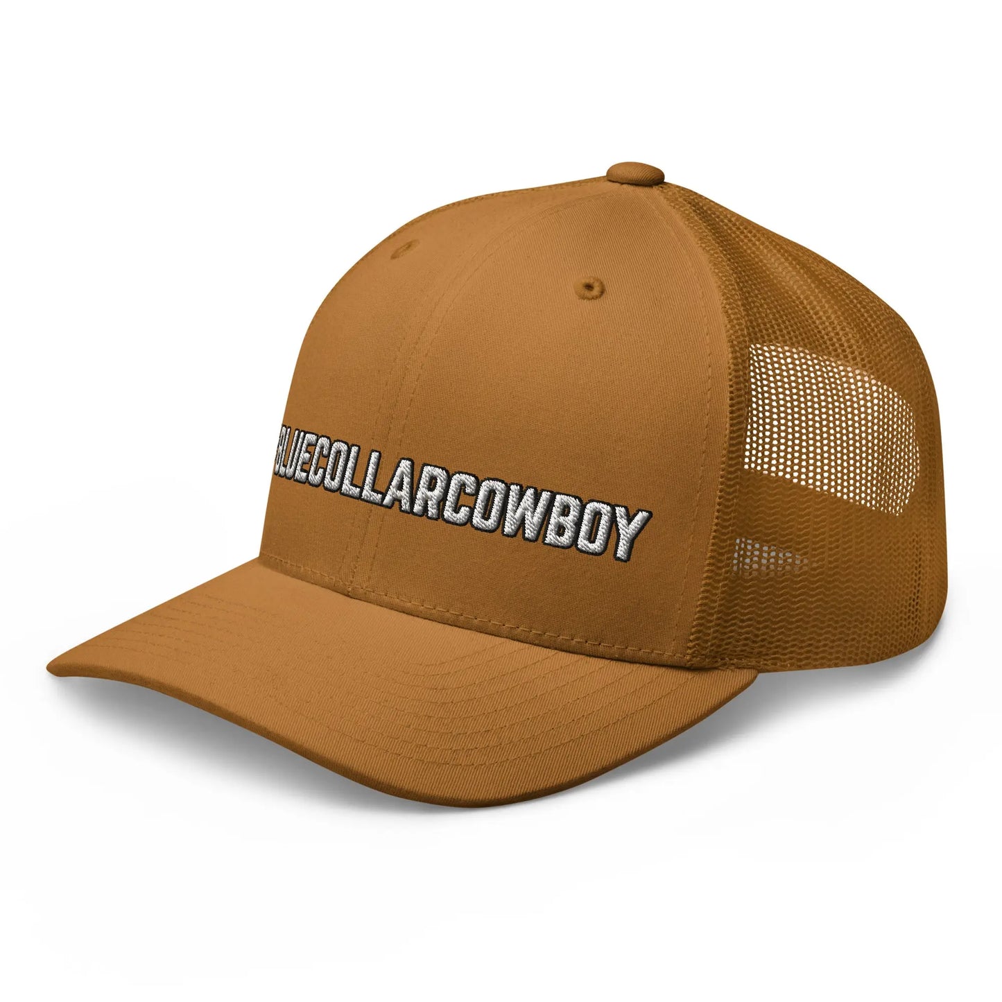 Hats  Snapback Custom Trucker Hats #BLUECOLLARCOWBOY Cool Western Cap Infidel Collective