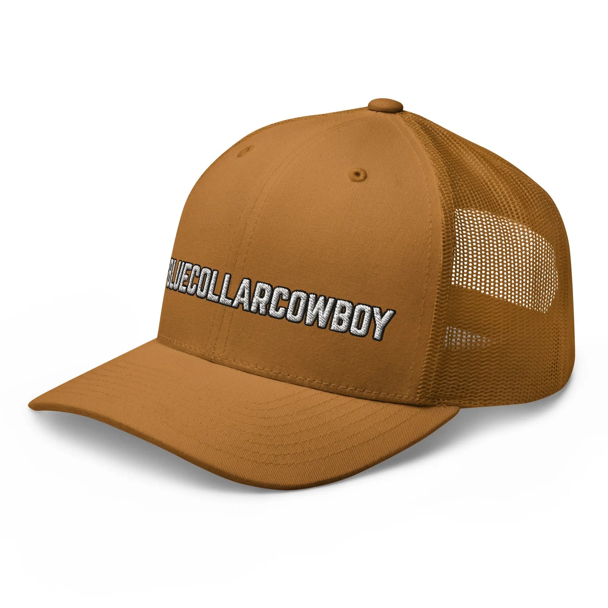 Hats  Snapback Custom Trucker Hats #BLUECOLLARCOWBOY Cool Western Cap Infidel Collective