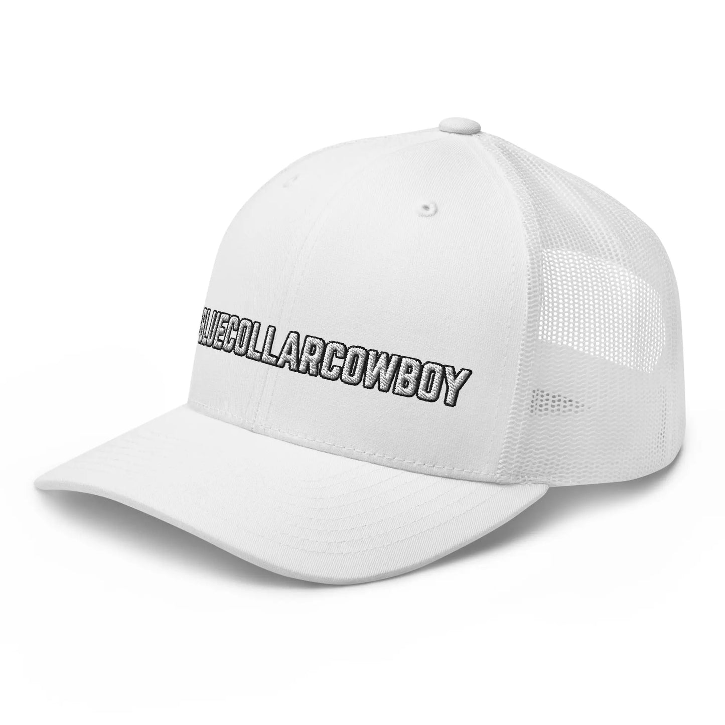 Hats  Snapback Custom Trucker Hats #BLUECOLLARCOWBOY Cool Western Cap Infidel Collective