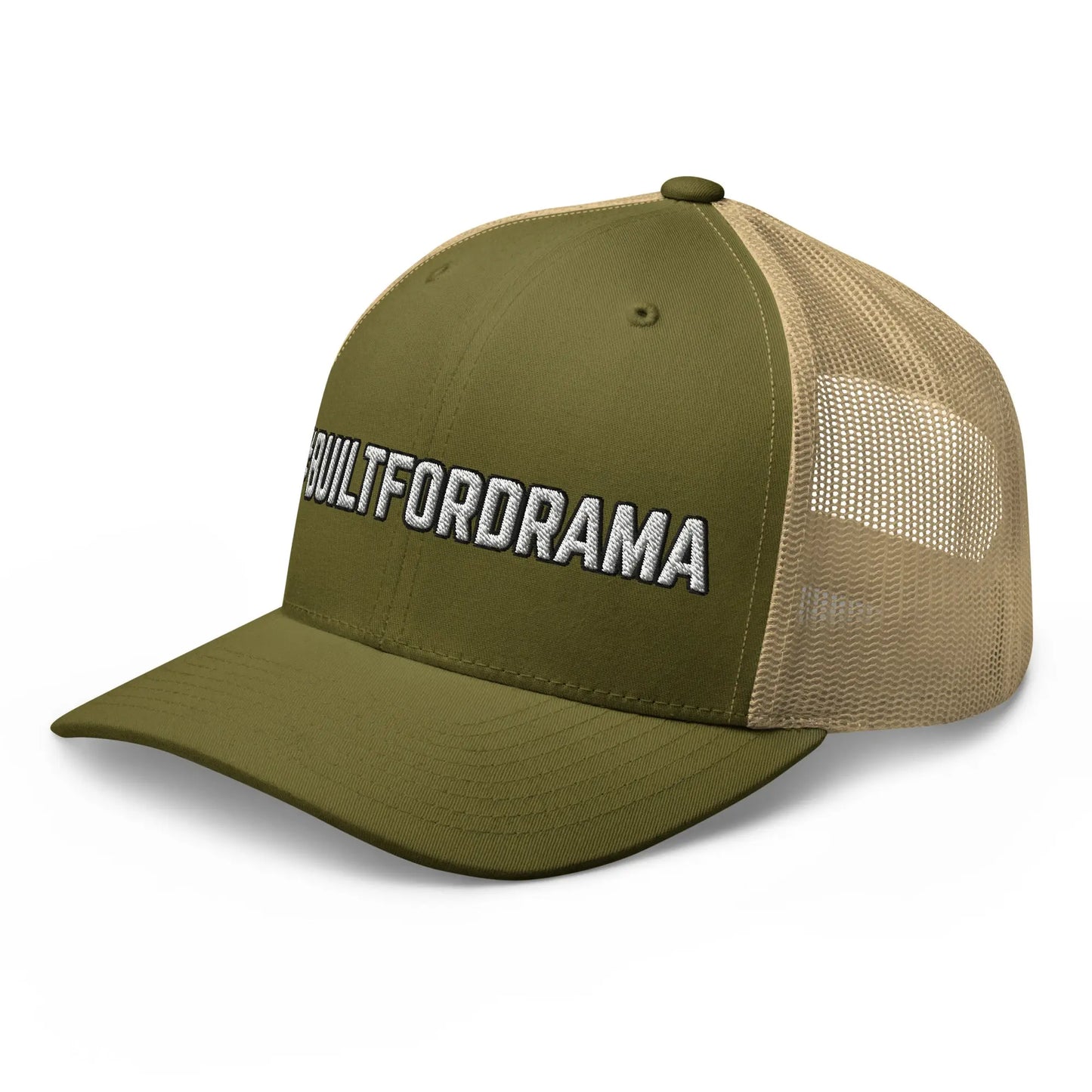 Hats  Snapback Custom Trucker Hats #BUILTFORDRAMA Funny Cap for Men & Women Infidel Collective