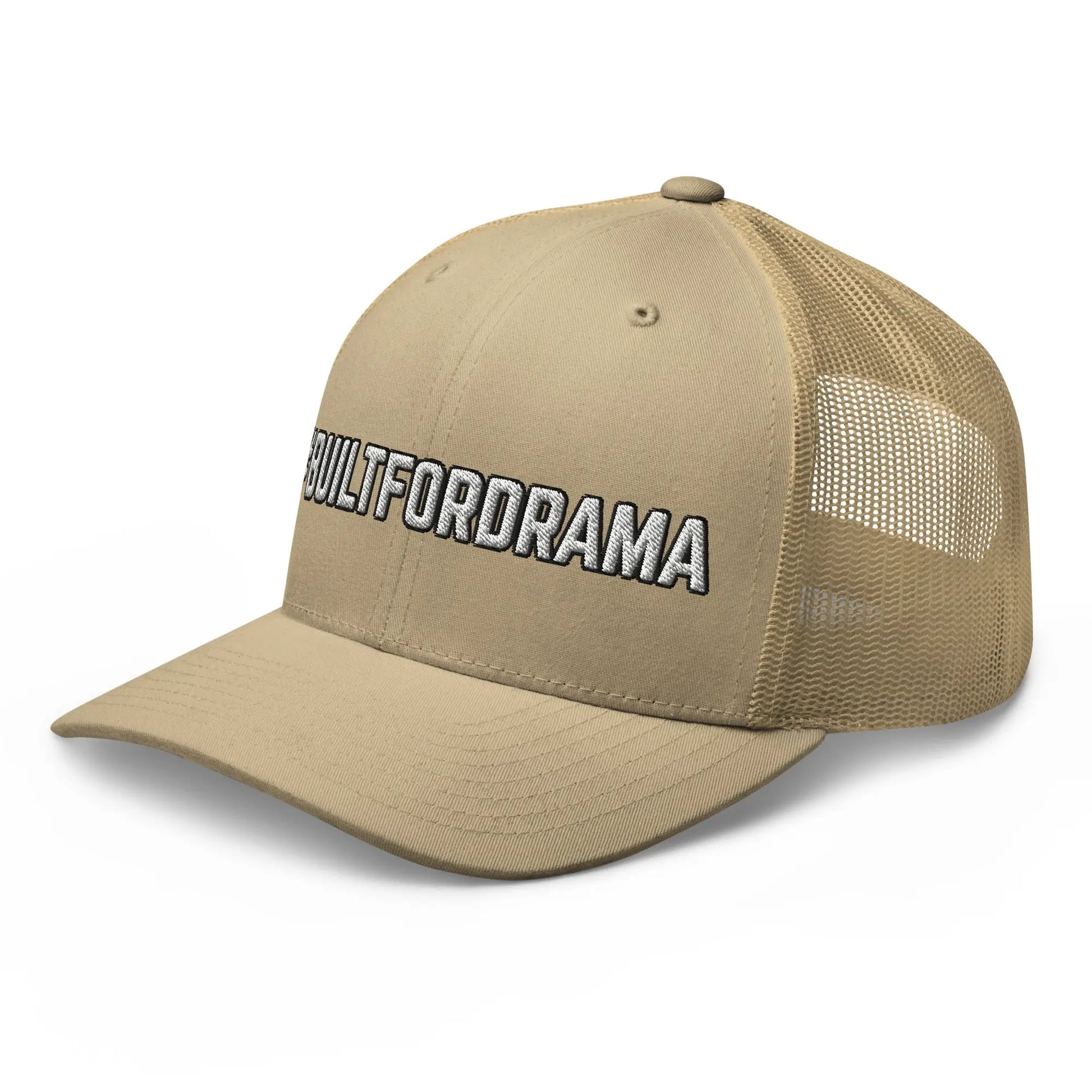 Hats  Snapback Custom Trucker Hats #BUILTFORDRAMA Funny Cap for Men & Women Infidel Collective