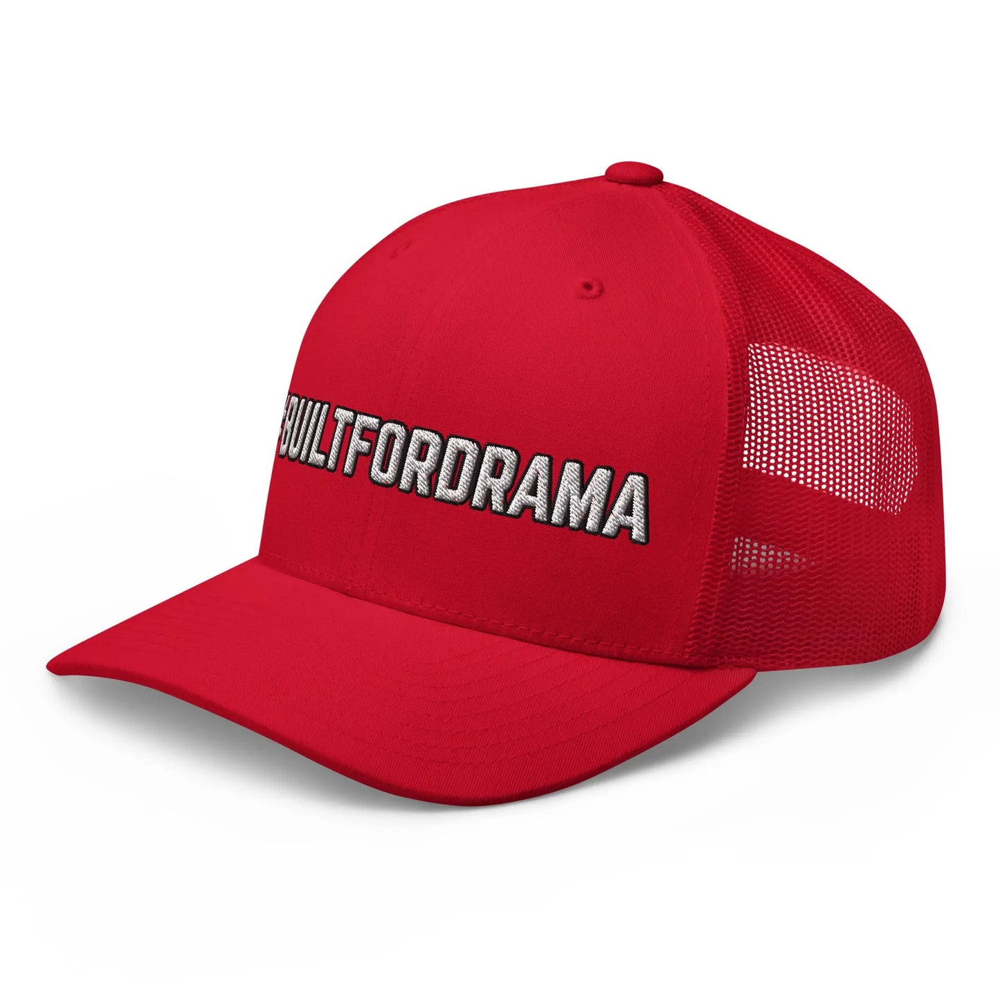 Hats  Snapback Custom Trucker Hats #BUILTFORDRAMA Funny Cap for Men & Women Infidel Collective