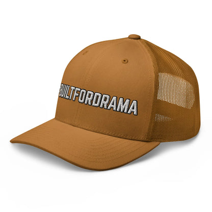 Hats  Snapback Custom Trucker Hats #BUILTFORDRAMA Funny Cap for Men & Women Infidel Collective