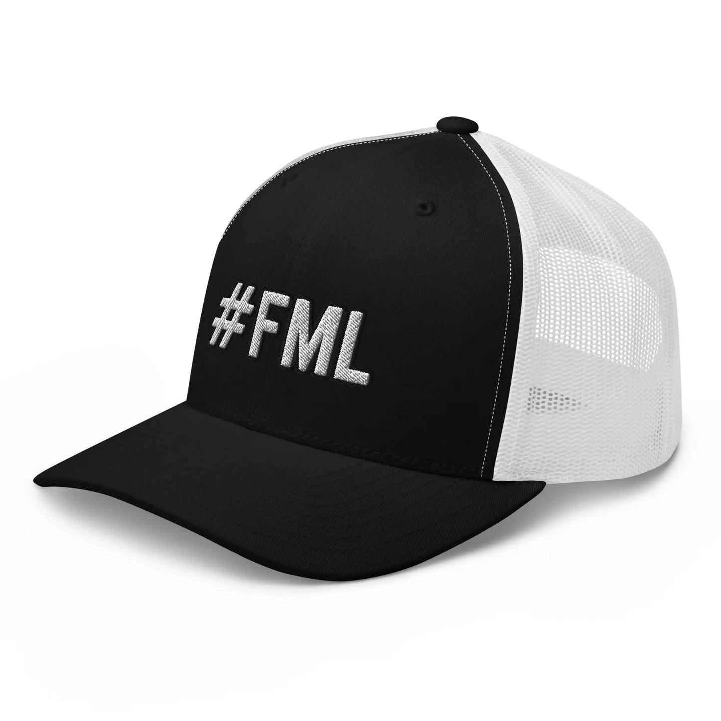 Hats  Snapback Custom Trucker Hats #FML Cap for Men & Women Funny Everyday Humor Infidel Collective