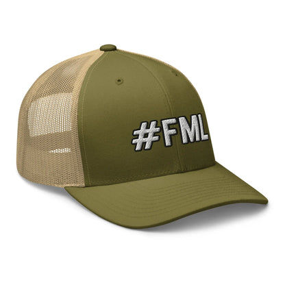 Hats  Snapback Custom Trucker Hats #FML Cap for Men & Women Funny Everyday Humor Infidel Collective