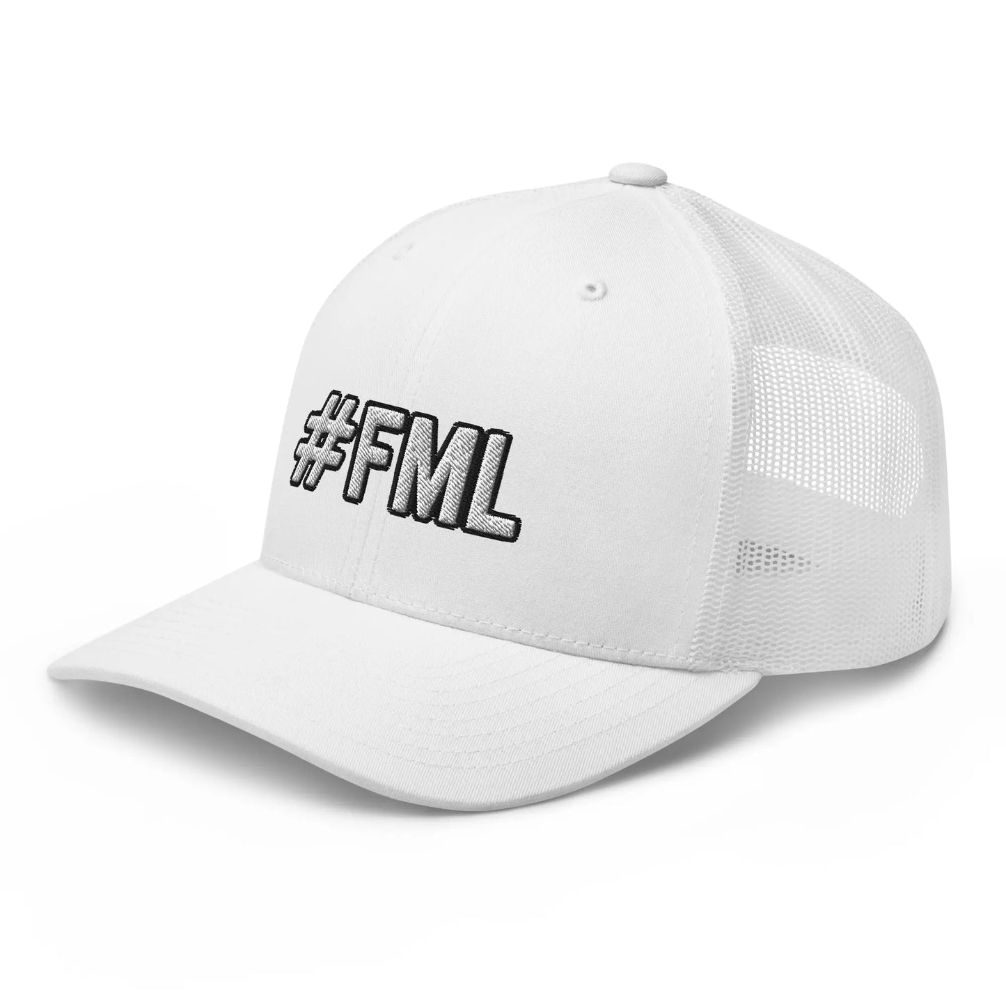 Hats  Snapback Custom Trucker Hats #FML Cap for Men & Women Funny Everyday Humor Infidel Collective