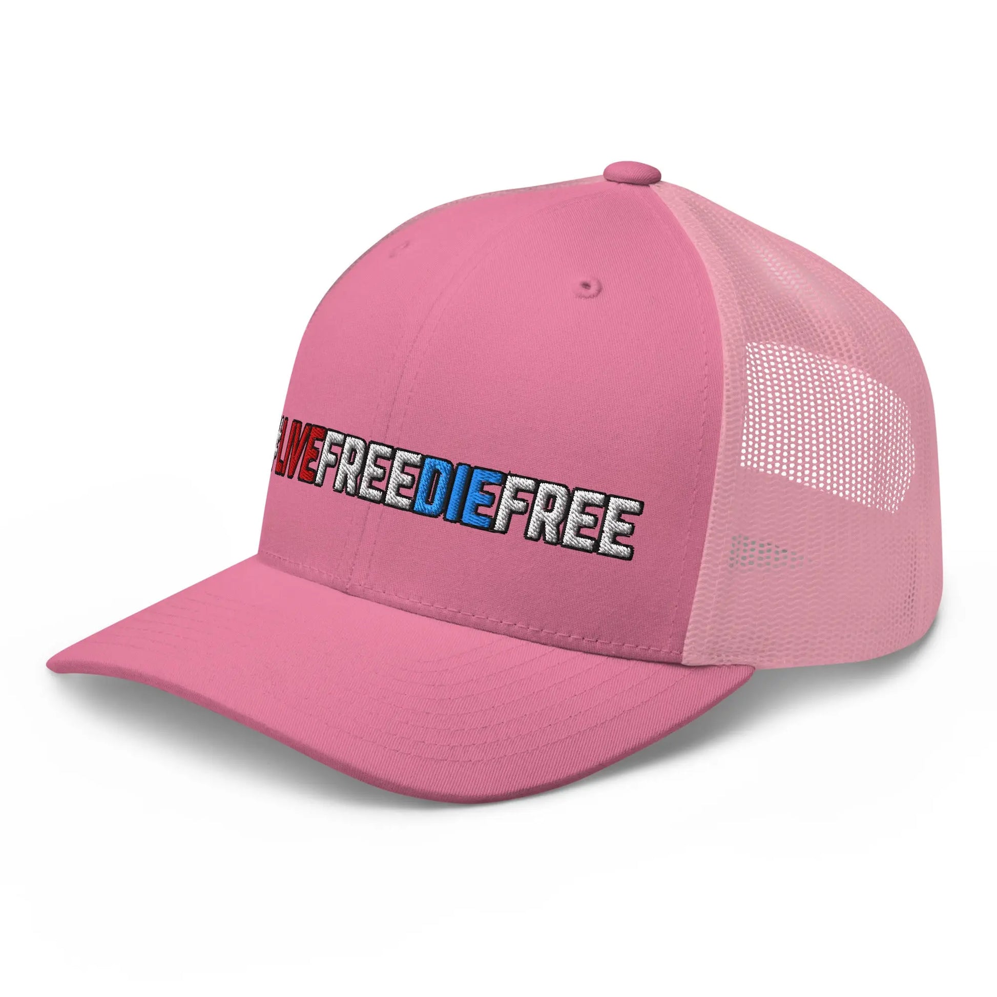 Hats  Snapback Custom Trucker Hats #LIVEFREEDIEFREE Patriotic Cap for Men & Women Infidel Collective