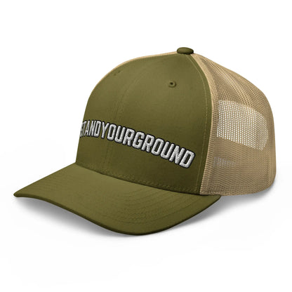 Hats  Snapback Custom Trucker Hats #STANDYOURGROUND 2A Cap for Men & Women Infidel Collective