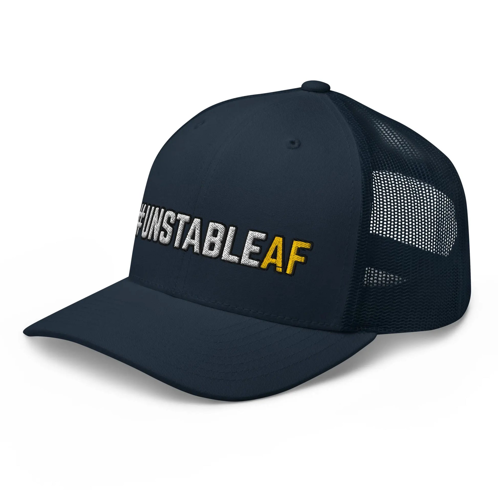 Hats  Snapback Custom Trucker Hats #UNSTABLEAF Funny Mesh NSFW AF Hat Infidel Collective