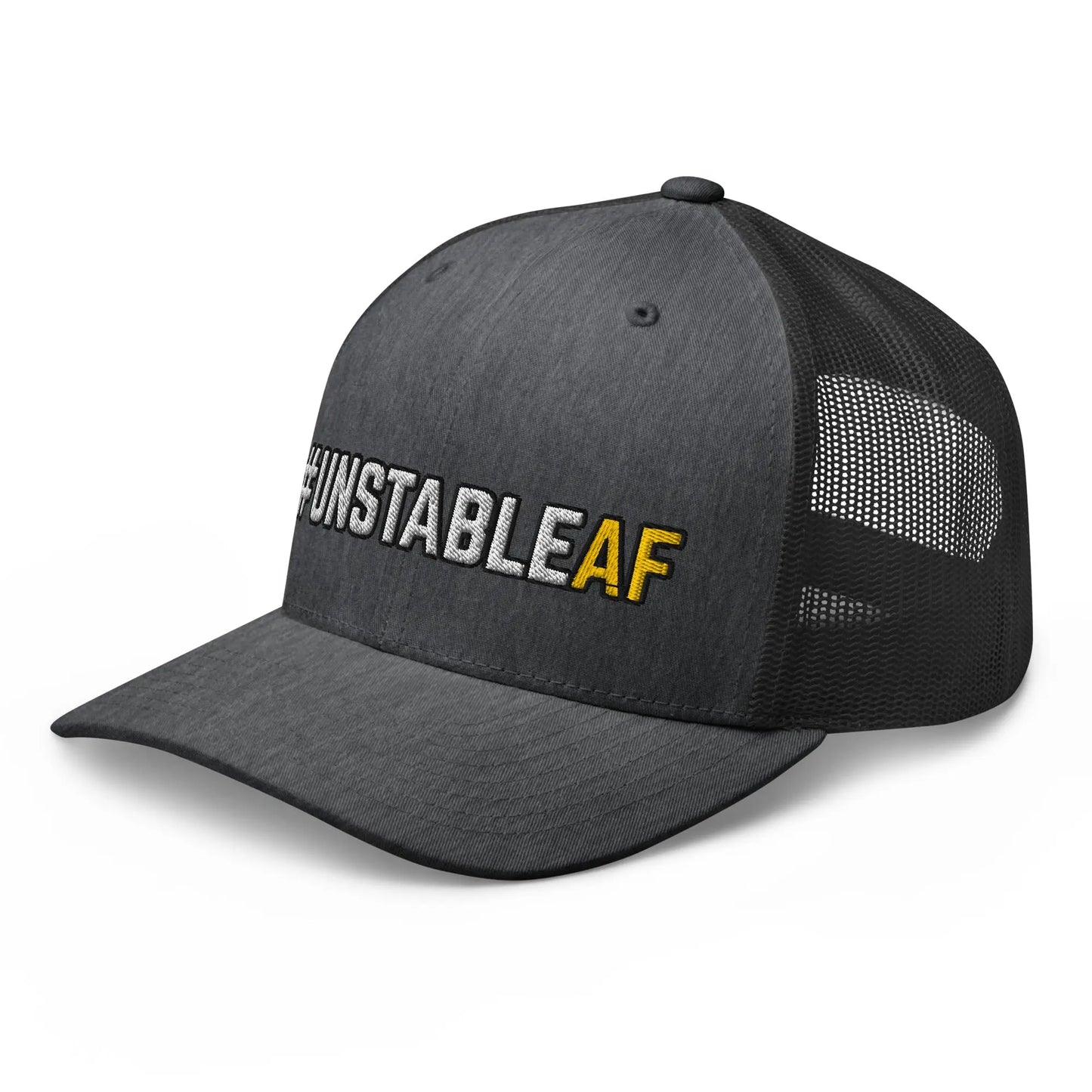Hats  Snapback Custom Trucker Hats #UNSTABLEAF Funny Mesh NSFW AF Hat Infidel Collective