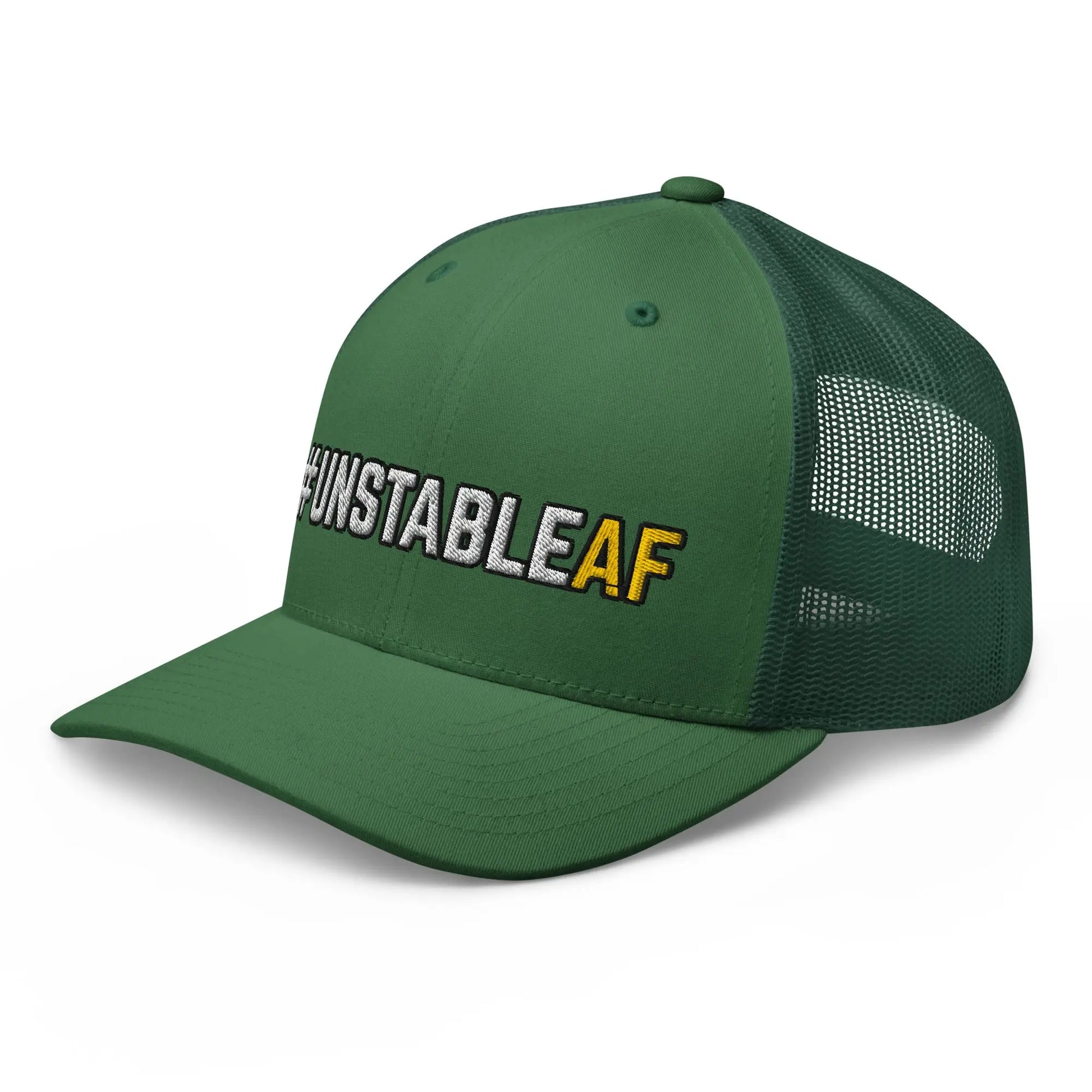 Hats  Snapback Custom Trucker Hats #UNSTABLEAF Funny Mesh NSFW AF Hat Infidel Collective