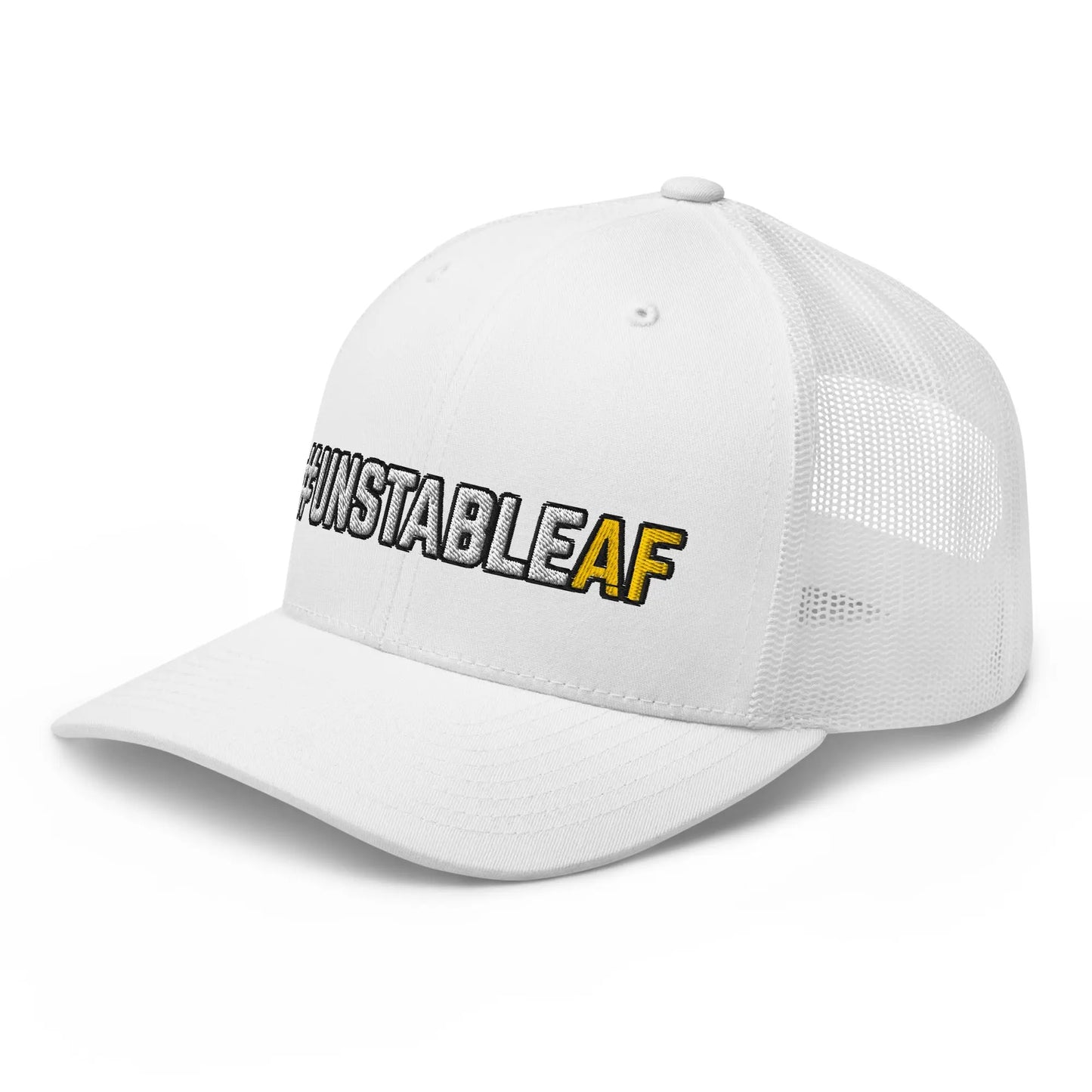 Hats  Snapback Custom Trucker Hats #UNSTABLEAF Funny Mesh NSFW AF Hat Infidel Collective