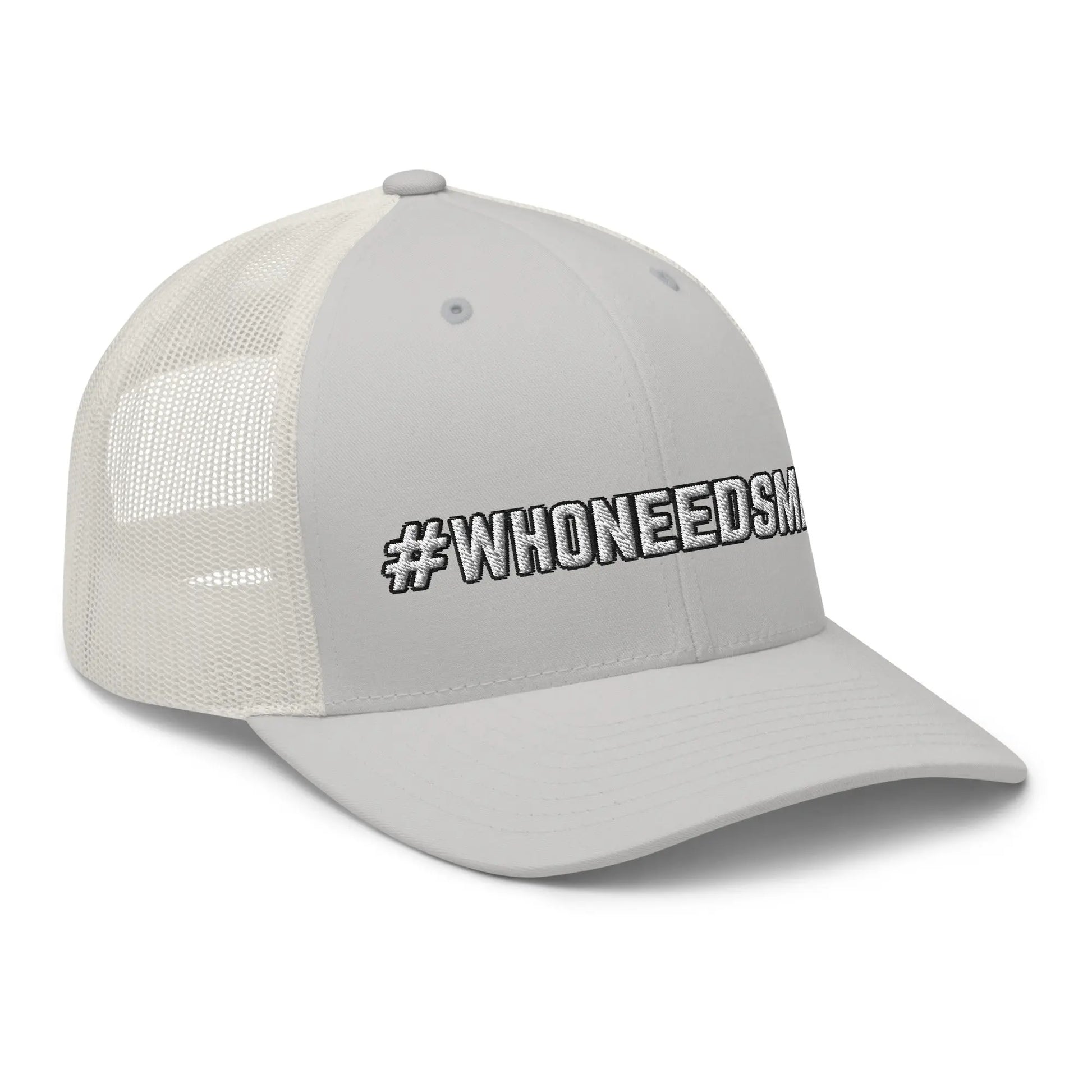 Hats  Snapback Custom Trucker Hats #WHONEEDSMEDS Funny Cap for Men & Women Infidel Collective