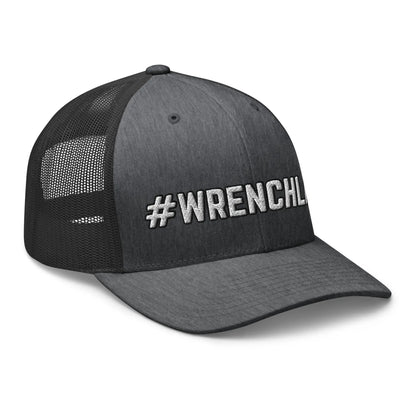 Hats  Snapback Custom Trucker Hats #WRENCHLIFE Cool Blue Collar Cap for Men & Women Infidel Collective