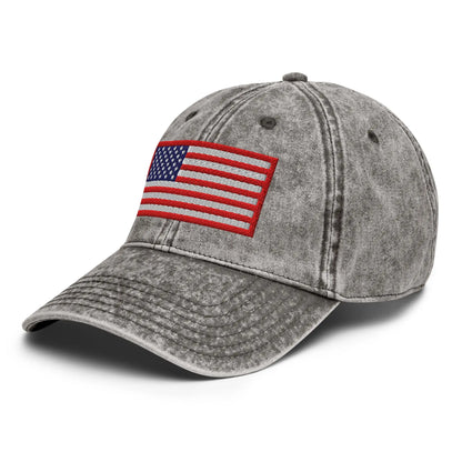 Hats  Vintage Baseball Hat USA Flag Old Glory – Red White & Blue Embroidered Hat Infidel Collective