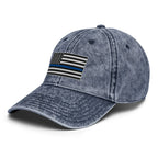Hats  Vintage Otto Ball Cap with Back the Blue USA Flag Embroidered Infidel Collective