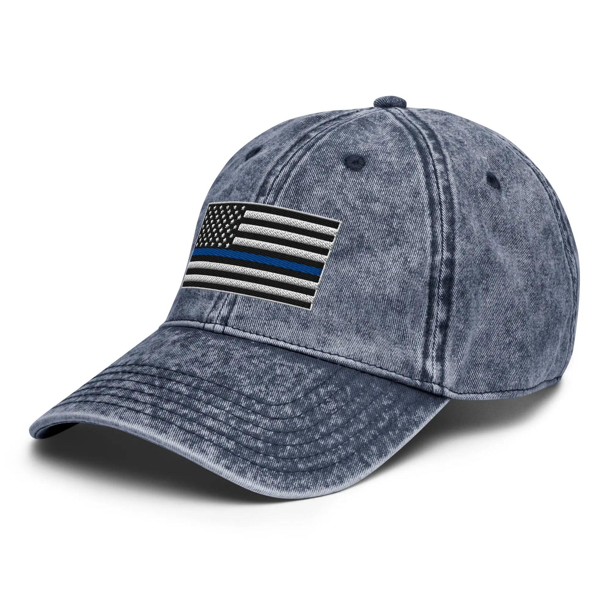 Hats  Vintage Otto Ball Cap with Back the Blue USA Flag Embroidered Infidel Collective