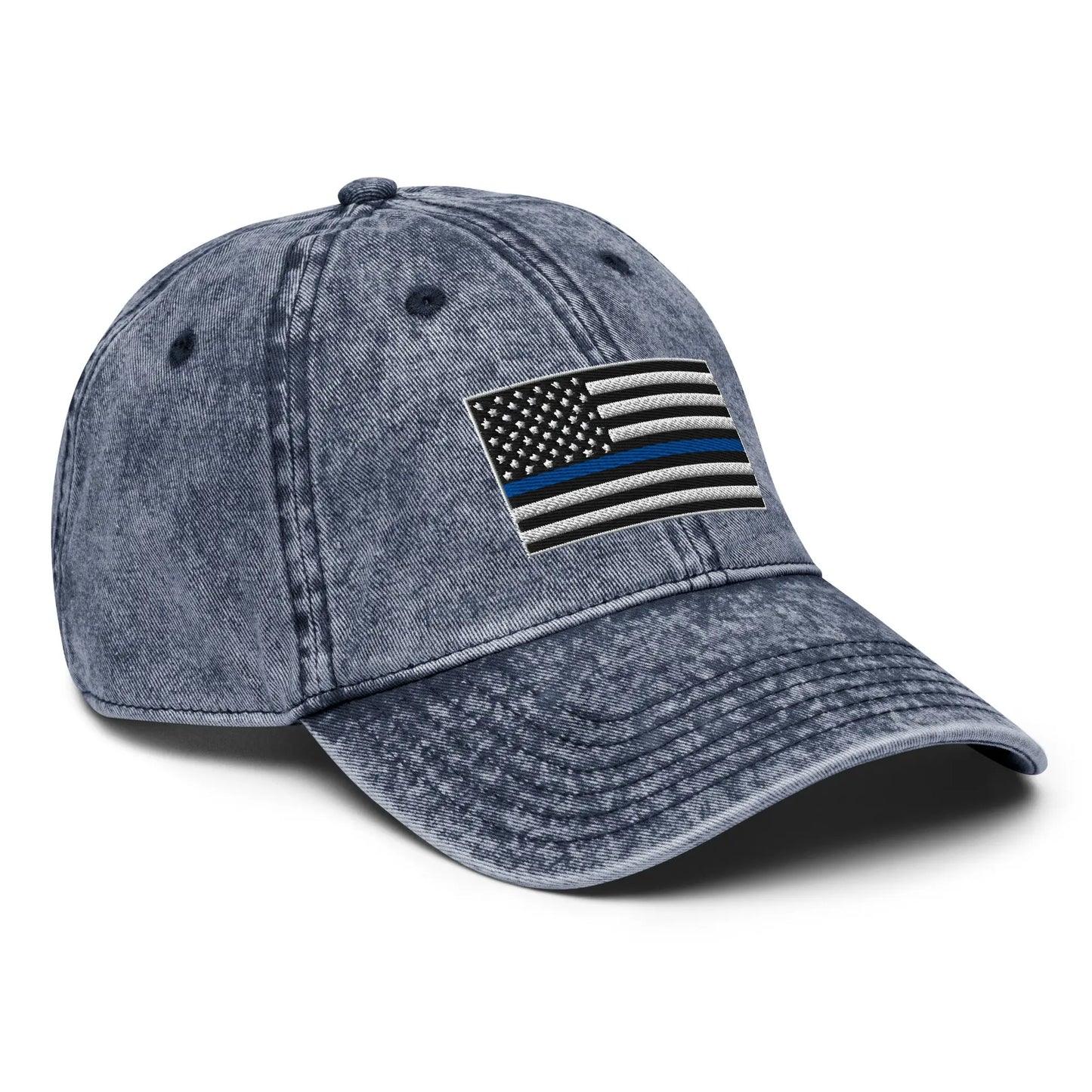 Hats  Vintage Otto Ball Cap with Back the Blue USA Flag Embroidered Infidel Collective