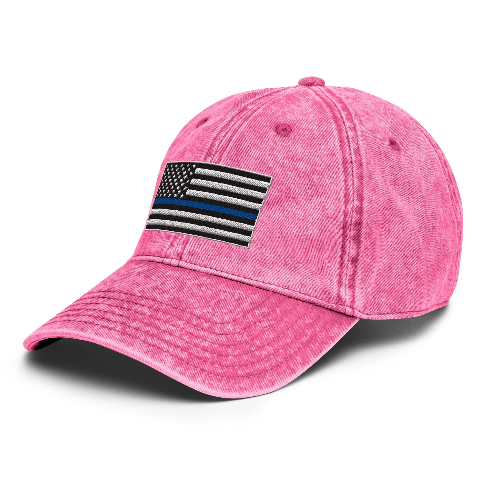 Hats  Vintage Otto Ball Cap with Back the Blue USA Flag Embroidered Infidel Collective
