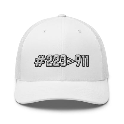 Hats White Snapback Custom Trucker Hats Best 2A #223>911 Cool Patriotic Cap Infidel Collective