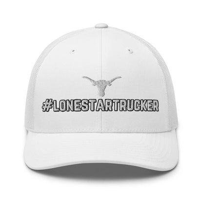Hats White Snapback Custom Trucker Hats Cool CDL #LONESTARTRUCKER for Men & Women Infidel Collective