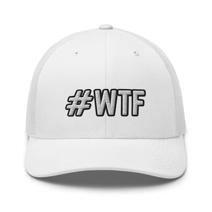 Hats White Snapback Custom Trucker Hats Funny NSFW #WTF Hat for Men & Women Infidel Collective