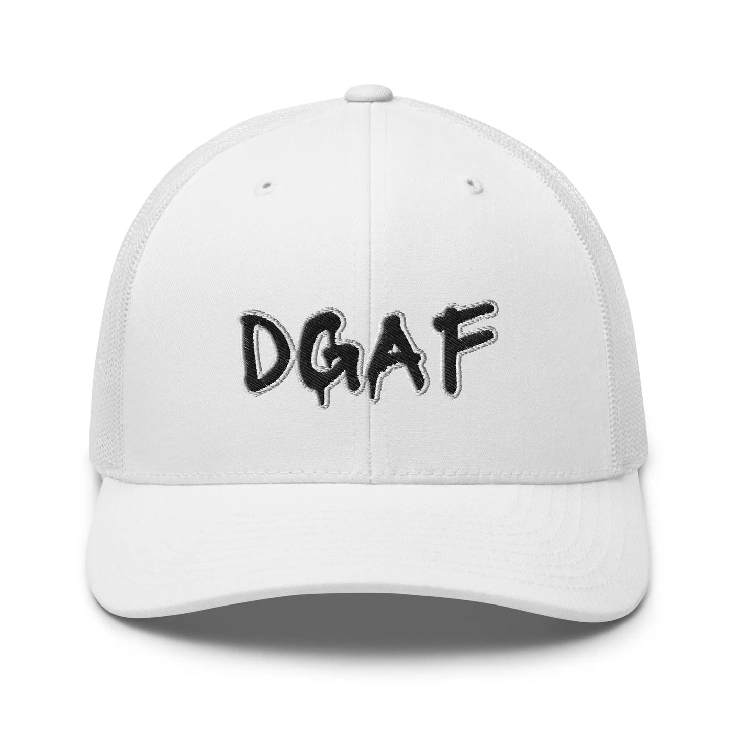 Hats White Snapback Custom Trucker Hats NSFW DGAF Cap for Men & Women Infidel Collective