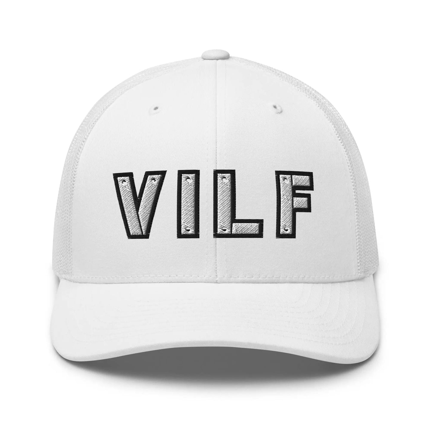 Hats White Snapback Custom Trucker Hats NSFW VILF Funny Cap for Veteran's Infidel Collective