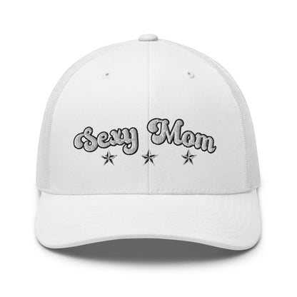 Hats White Snapback Custom Trucker Hats Sexy Mom Cap for Sexy Women Who Own It Infidel Collective