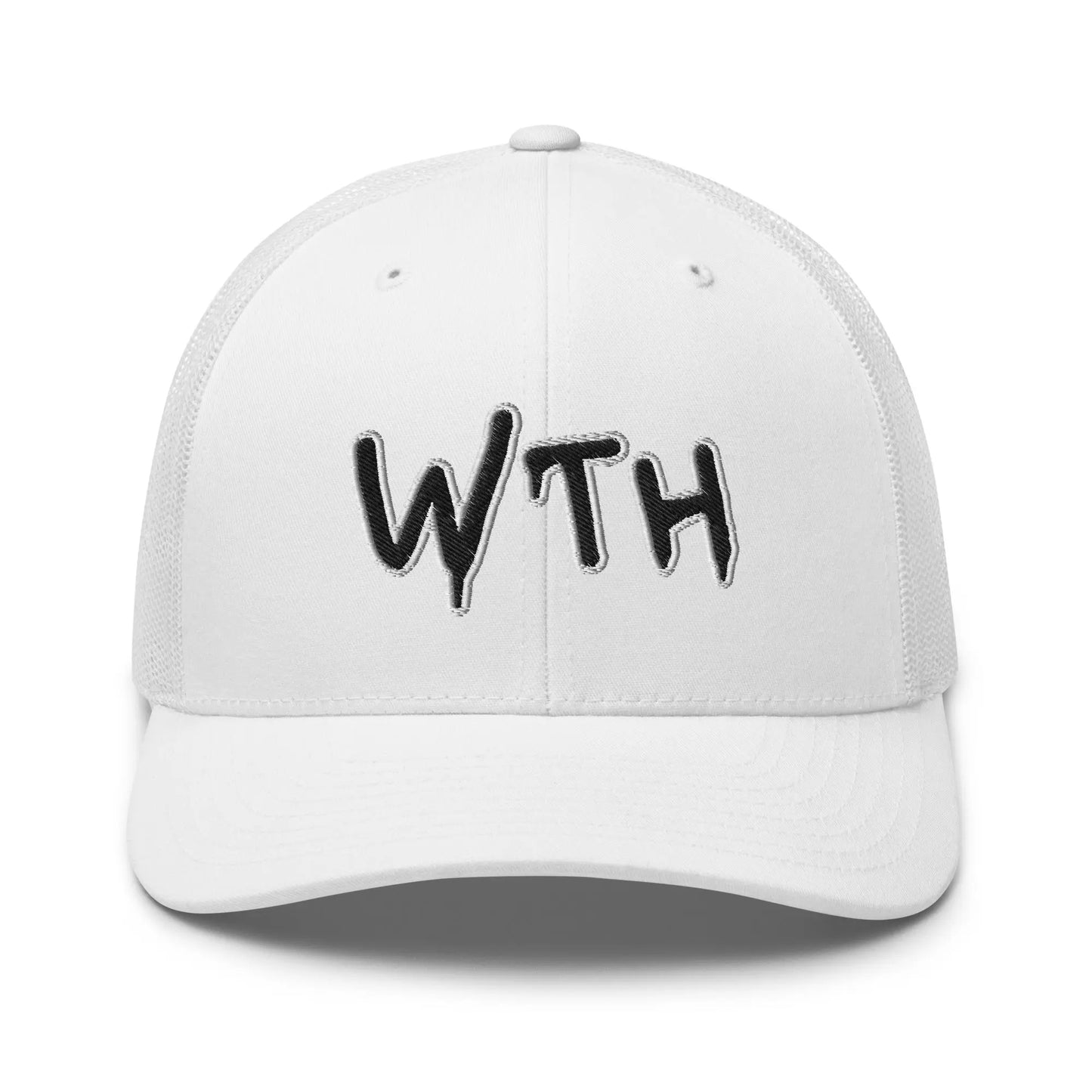 Hats White Snapback Custom Trucker Hats WTH NSFW Cap for Men & Women Infidel Collective
