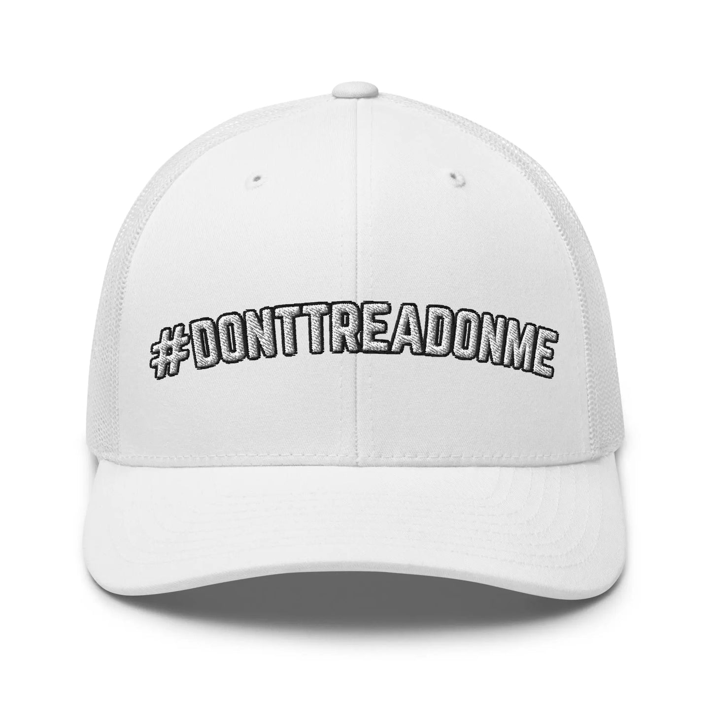 Hats White Snapback Custom Trucker Hats #DONTTREADONME 2A Cap for Men & Women Infidel Collective