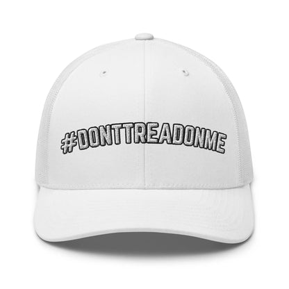 Hats White Snapback Custom Trucker Hats #DONTTREADONME 2A Cap for Men & Women Infidel Collective