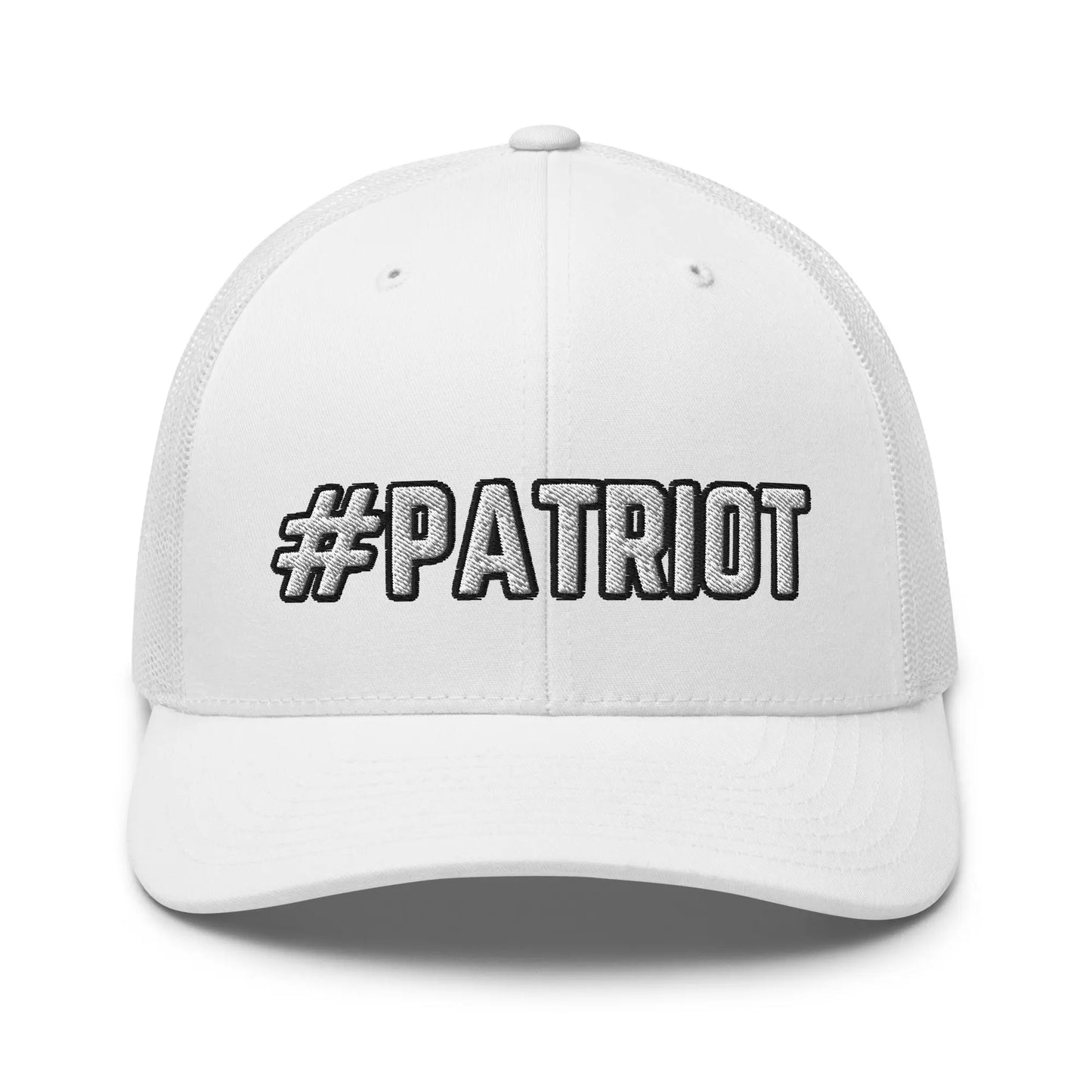 Hats White Snapback Custom Trucker Hats #PATRIOT Cool Patriotic Cap for Men & Women Infidel Collective