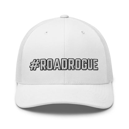 Hats White Snapback Custom Trucker Hats #ROADROGUE Cap for Men & Women Cool Badass Style Infidel Collective