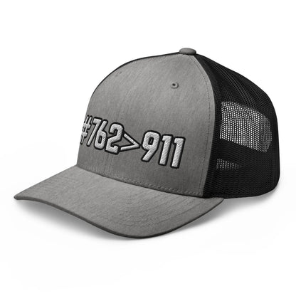 Hats  #762>911 2A Mesh Snapback Custom Trucker Hats for Men & Women Infidel Collective