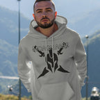 Molon Labe Spartan's Call to Arms 2A Grey Hoodie  Infidel Collective