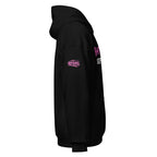 Shitshow Supervisor Pink on Black Hoodie  Infidel Collective