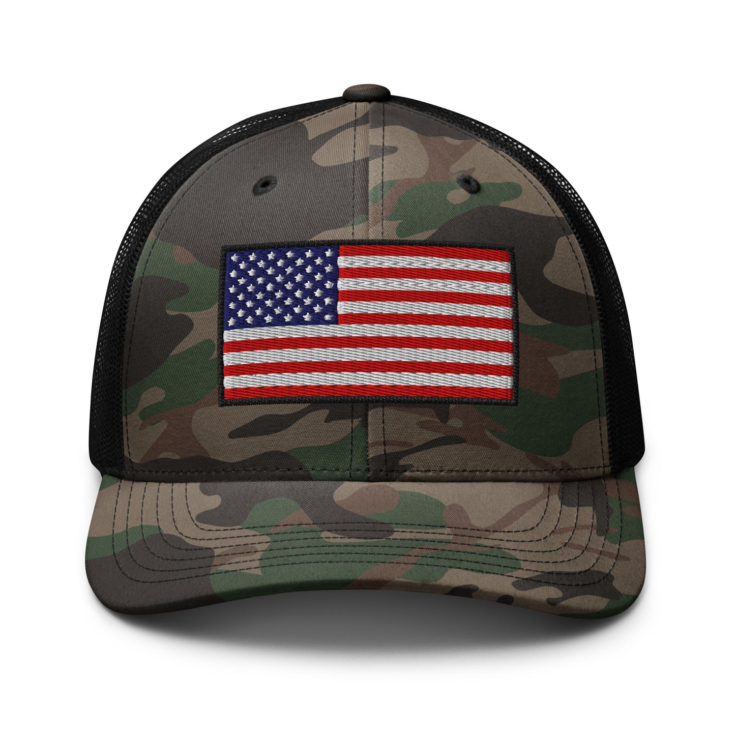 Old Glory Camo Snapback Custom Trucker Hat  Infidel Collective