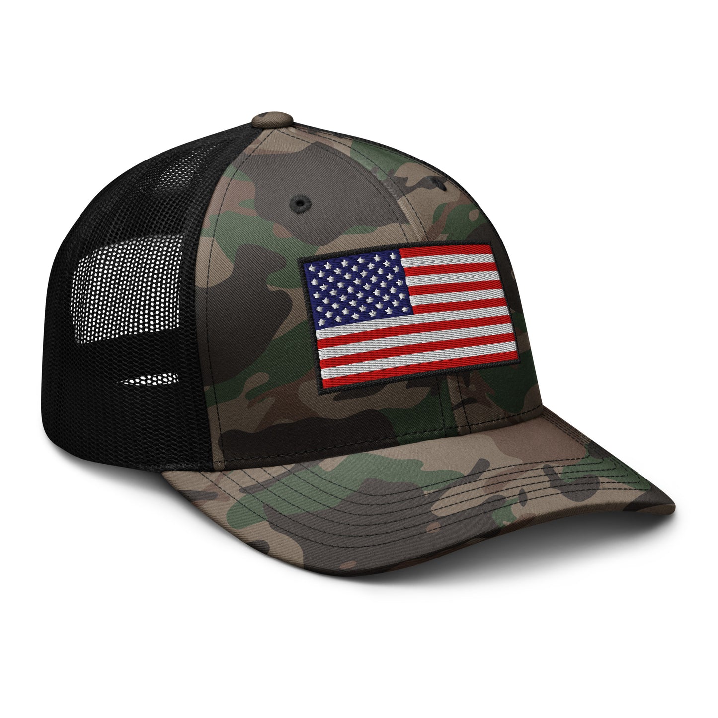 Old Glory Camo Snapback Custom Trucker Hat  Infidel Collective