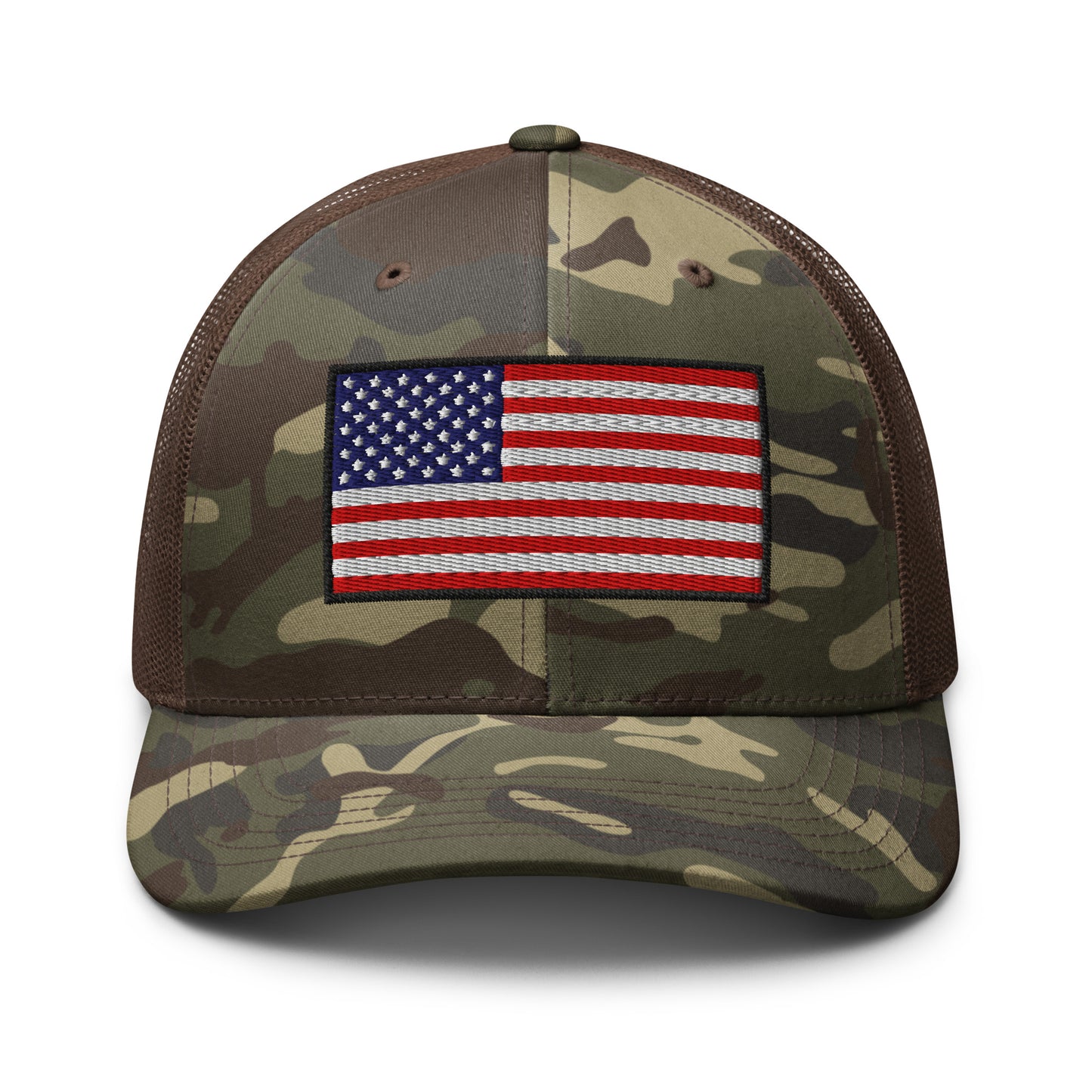 Old Glory Camo Snapback Custom Trucker Hat  Infidel Collective