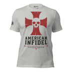 Carried Cross American Infidel graphic tee from Infidel Collective