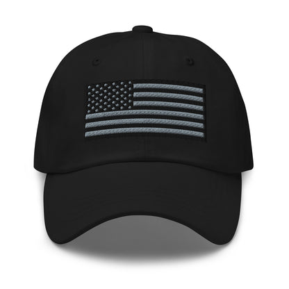 Tactical USA Flag Embroidered Classic Dad Cap – Muted Old Glory Hat in 11 Colors  Infidel Collective