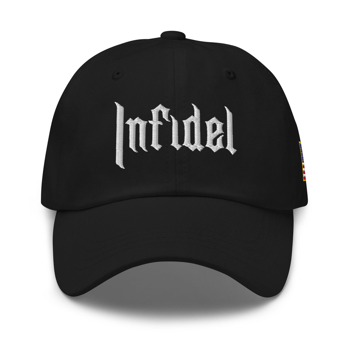 OG INFIDEL dad hat, front view
